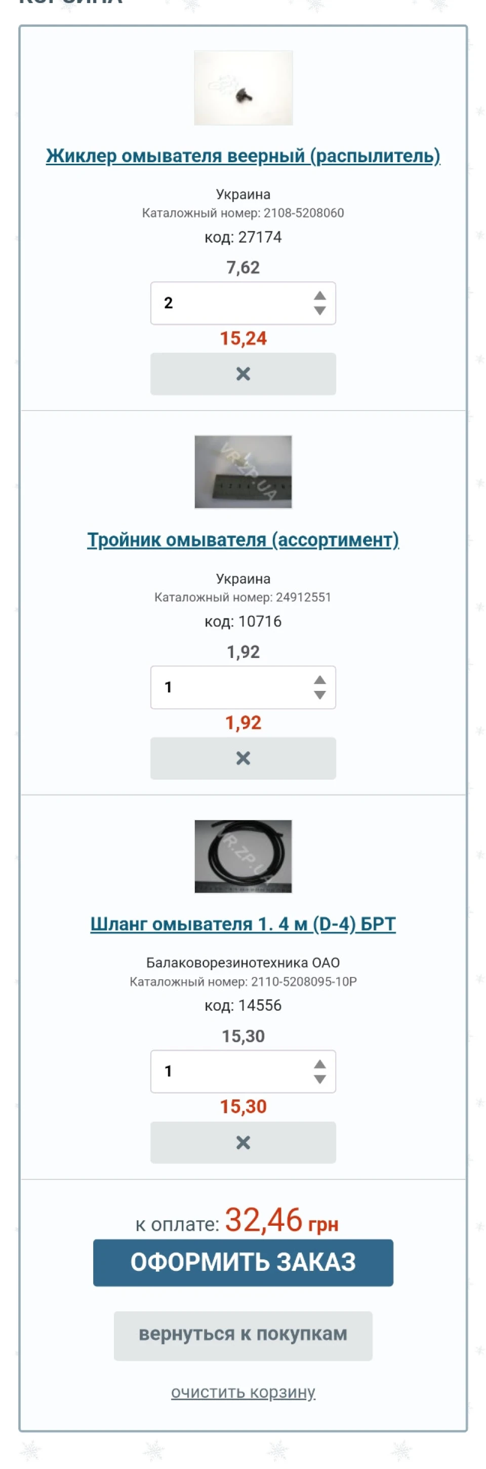 Повернення з ніштяками