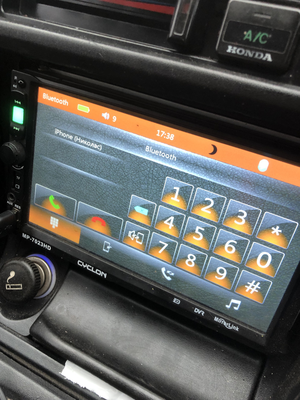 Магнітол Honda 2