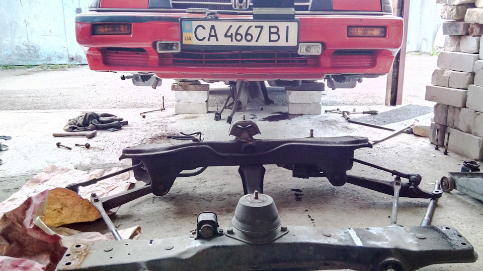 Заміна передньої балки 1