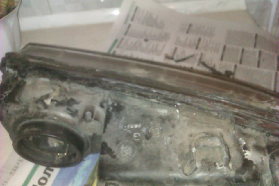 фари Honda Prelude bb4 ... в результаті заводські лінзи з Vectra C 2