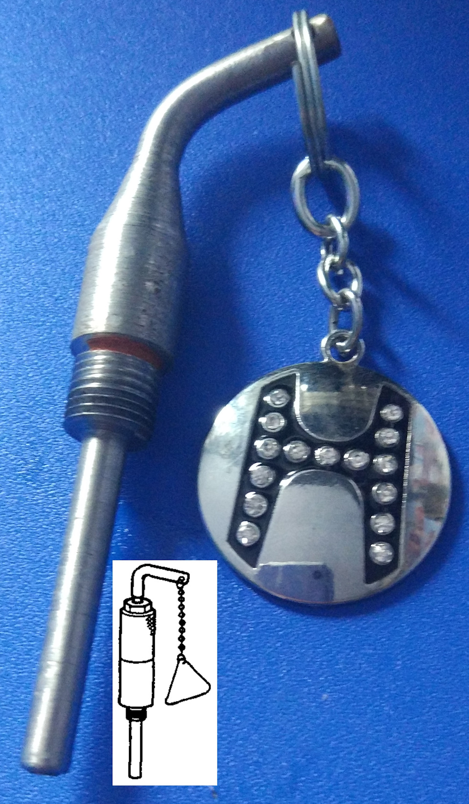 07HAJ-SF1020A RR STR CNTR LOCK PIN під оригінал 1