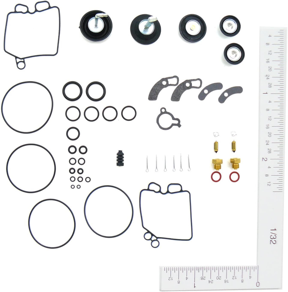 Новий ремкомплект на PGM Dual Carb Keihin Honda Prelude III Walker Products 151094 Carburetor Kit 2