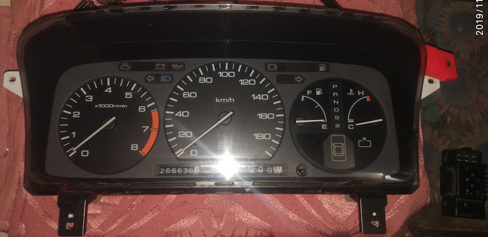 Чергове відновлення та калібрування приладової панелі Honda Prelude III 1