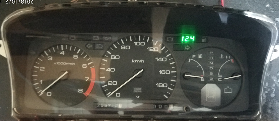 Вольтметр в панель приладів Honda Prelude III 3 BA5 BA4. 1