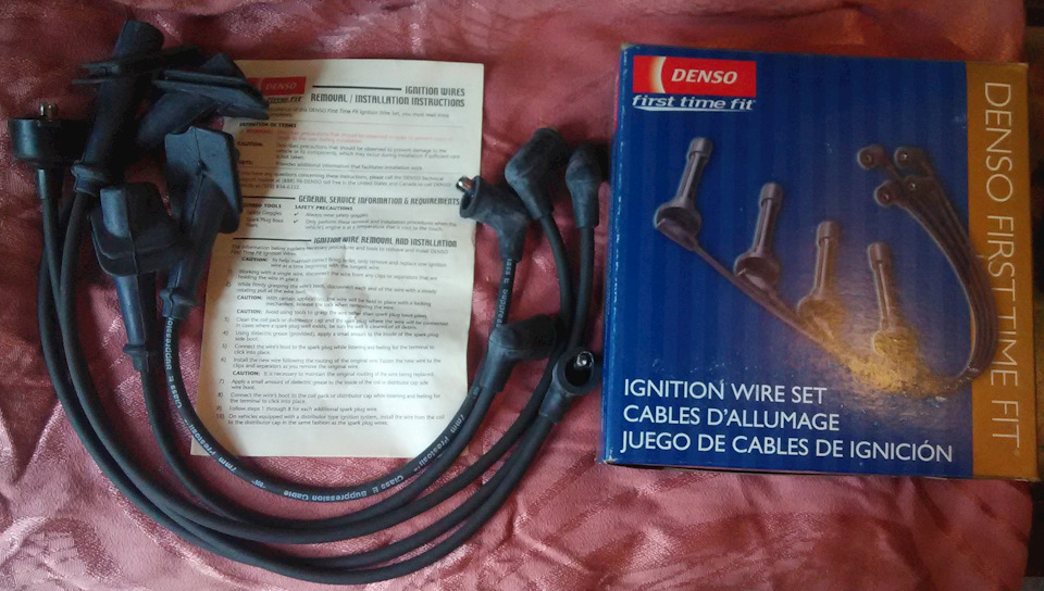 Високовольтні свічкові дроти DENSO (оригінальна комплектація Sumitomo) 3