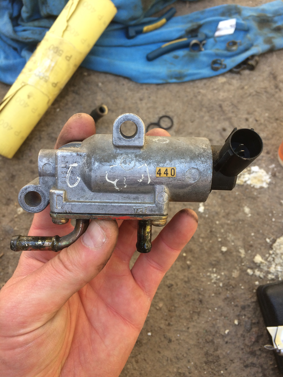 Заміна клапана холостого ходу IACV 1