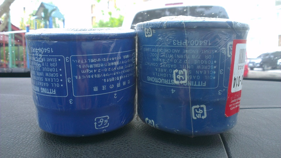 Олійні фільтри Honda 15400-PR3-014(Оригінал і не дуже) 3