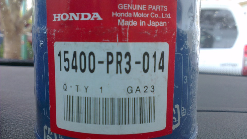 Олійні фільтри Honda 15400-PR3-014(Оригінал і не дуже) 4