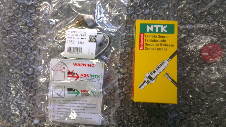 Заміна лямбди NTK OZA624-E4 1