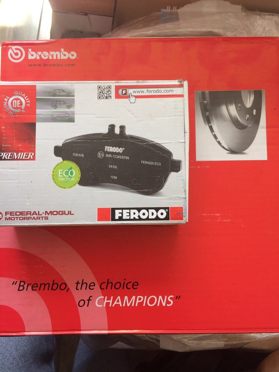 Brembo and Ferodo