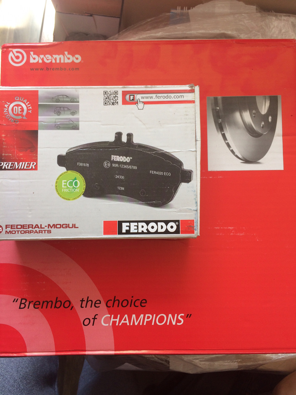 Brembo and Ferodo 1