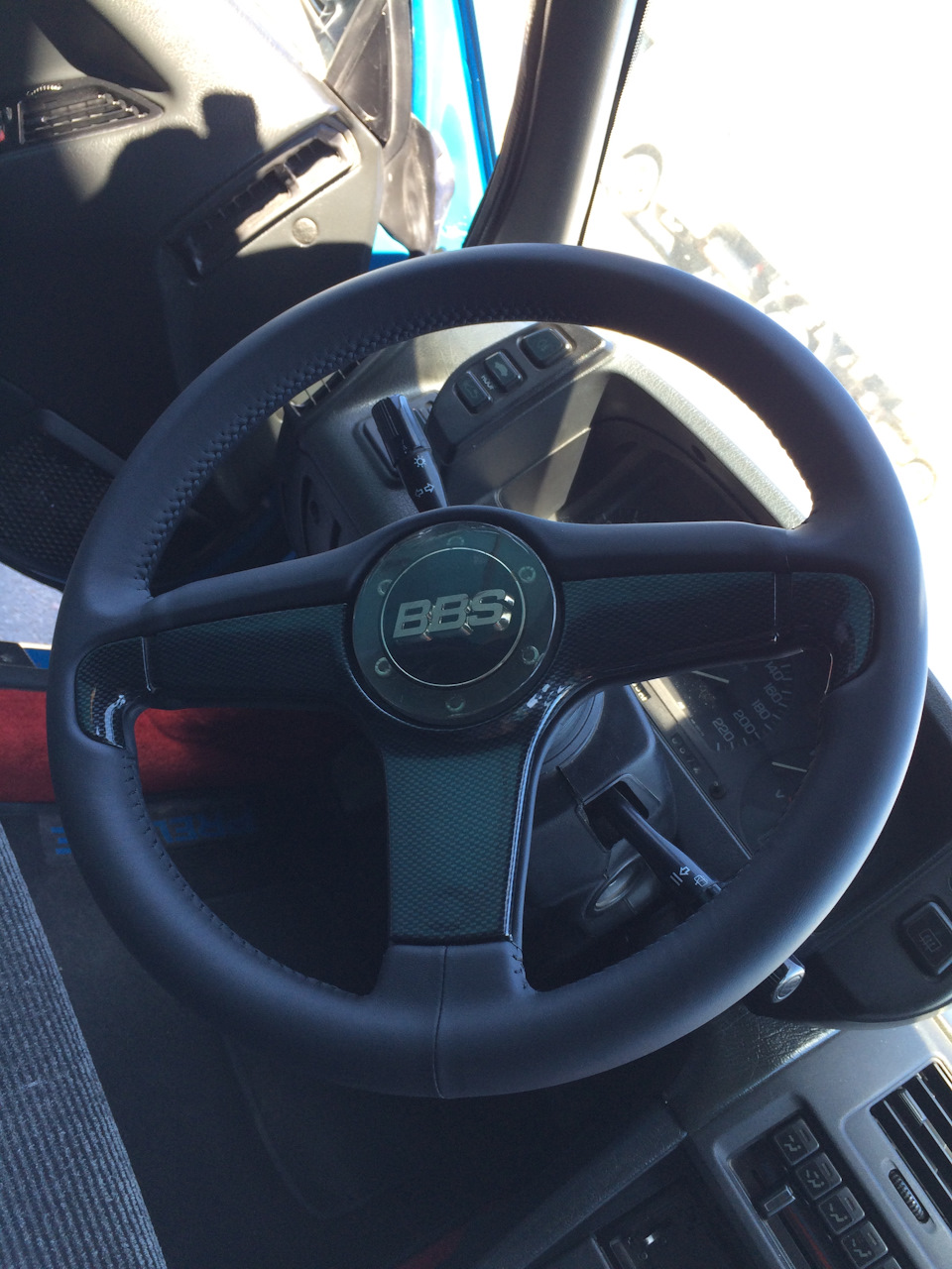 New carpet + Nappa to steering wheel. 4