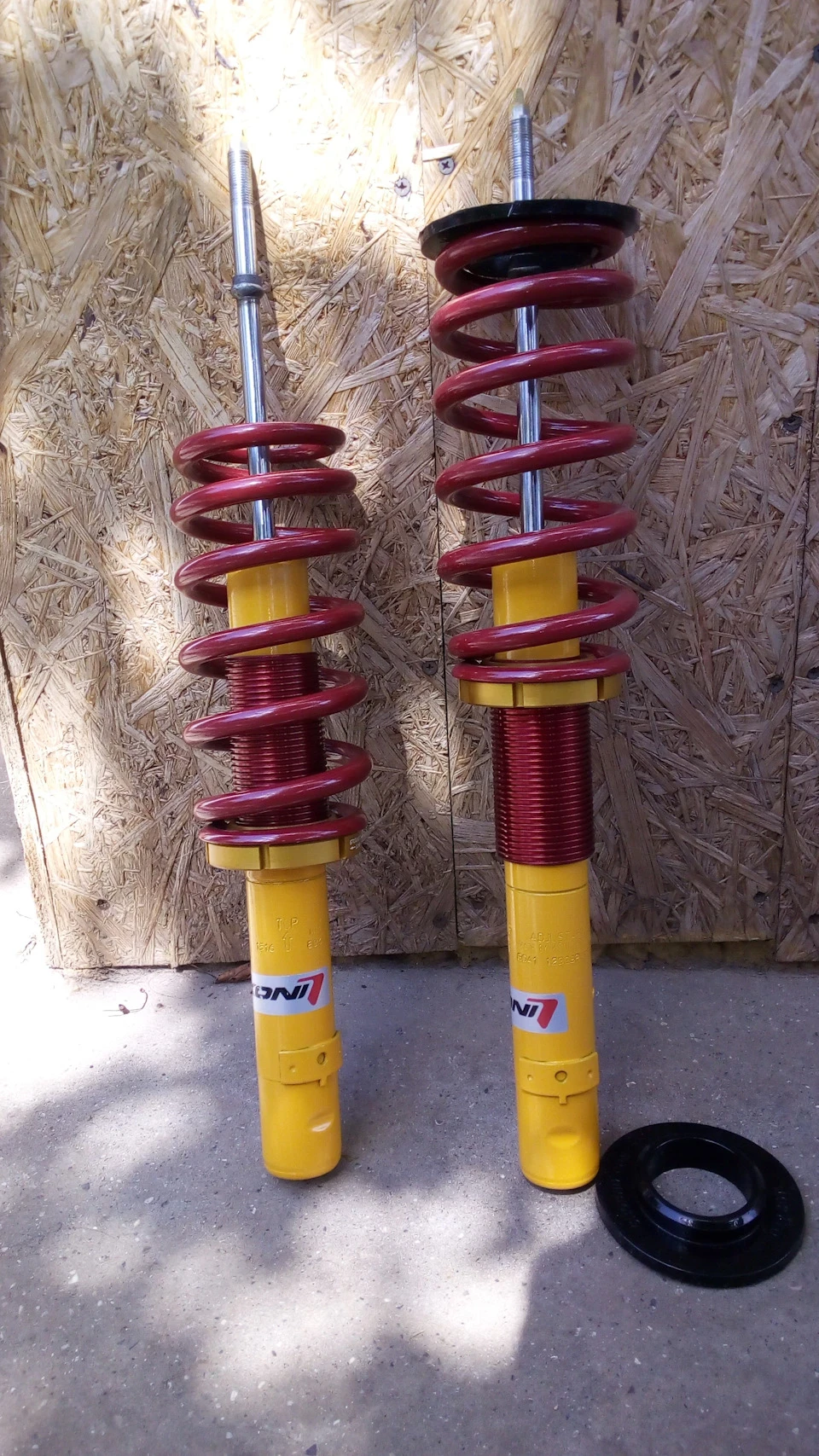 Koni yelow sport + койловери Ground Control