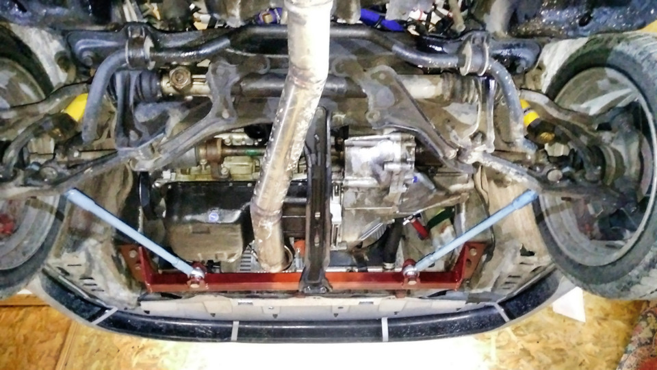 Traction bar (стрибки на старті) 3