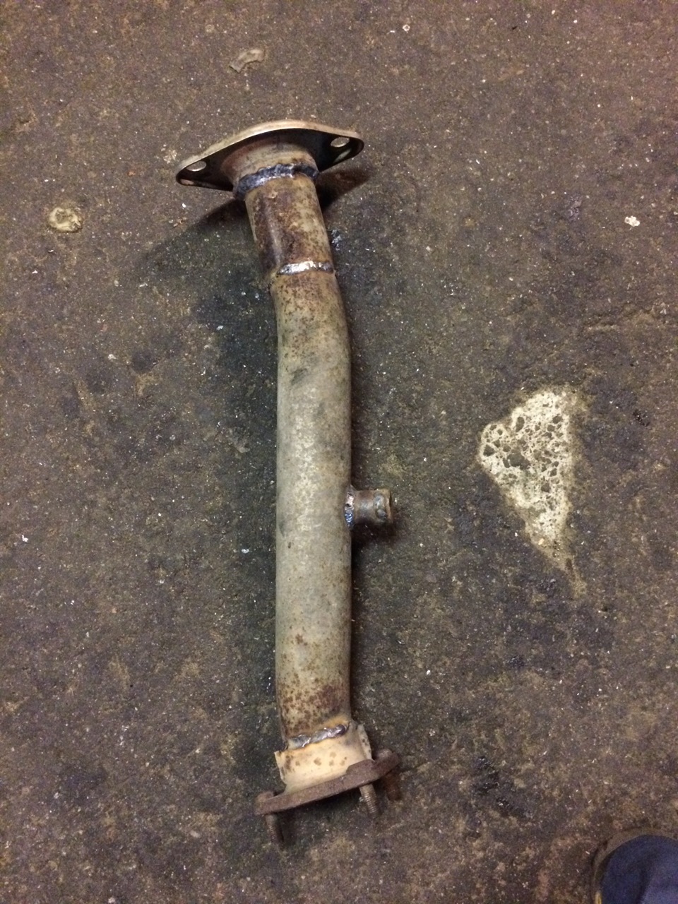 Test pipe + емулятор каталізатора 1