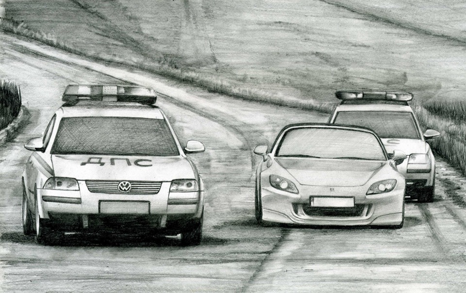 ШаРж HoNdA S2000 погоня… 2