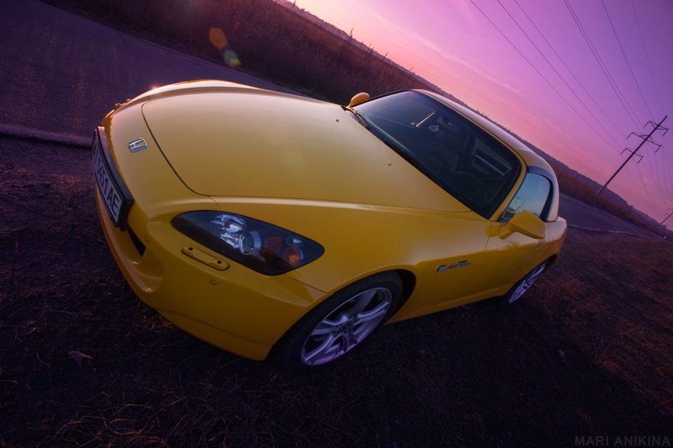Honda S2000 Sunset Foto Amazing Rio Yelow 2