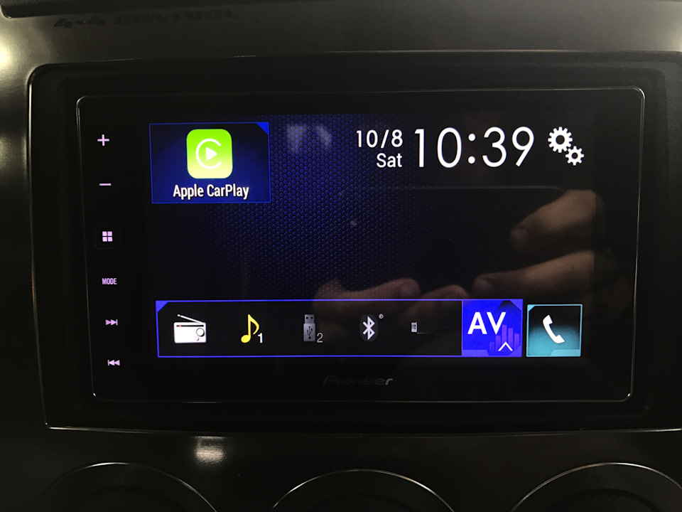 Встановлення Pioner з функцією CarPlay 3