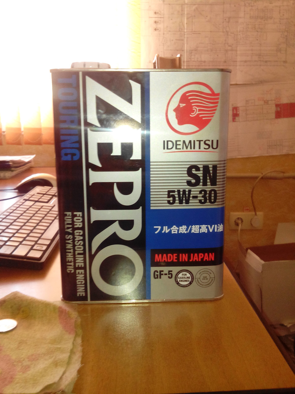 ТО-8 ... IDEMITSU ZEPRO TOURING 5W-30 3