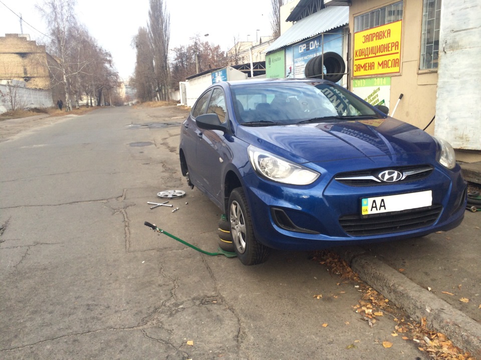 У Києві перший сніг;))) 2