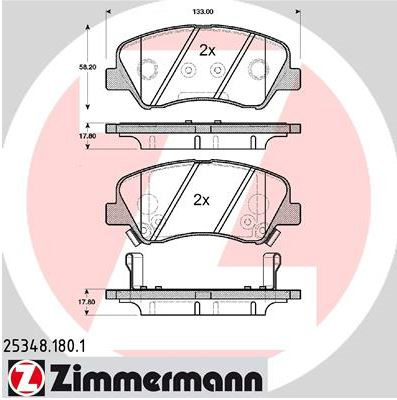 Тормозні колодки (Допоможіть зробити вибір між BOSCH 0 986 494 563 & ZIMMERMANN -253481801! 2