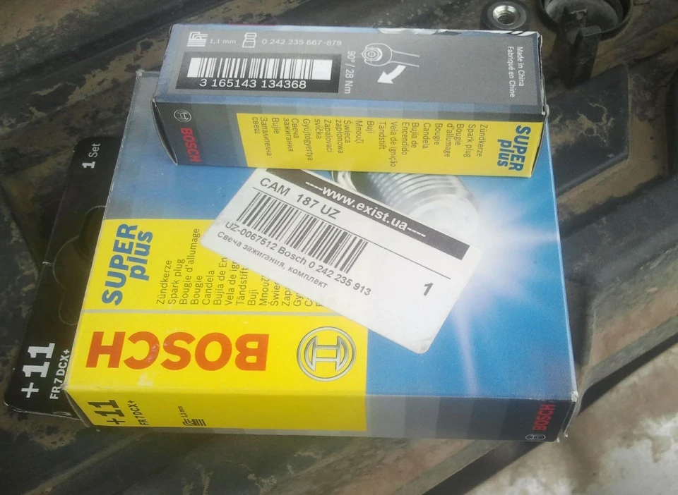 Заміна свічок запалювання
