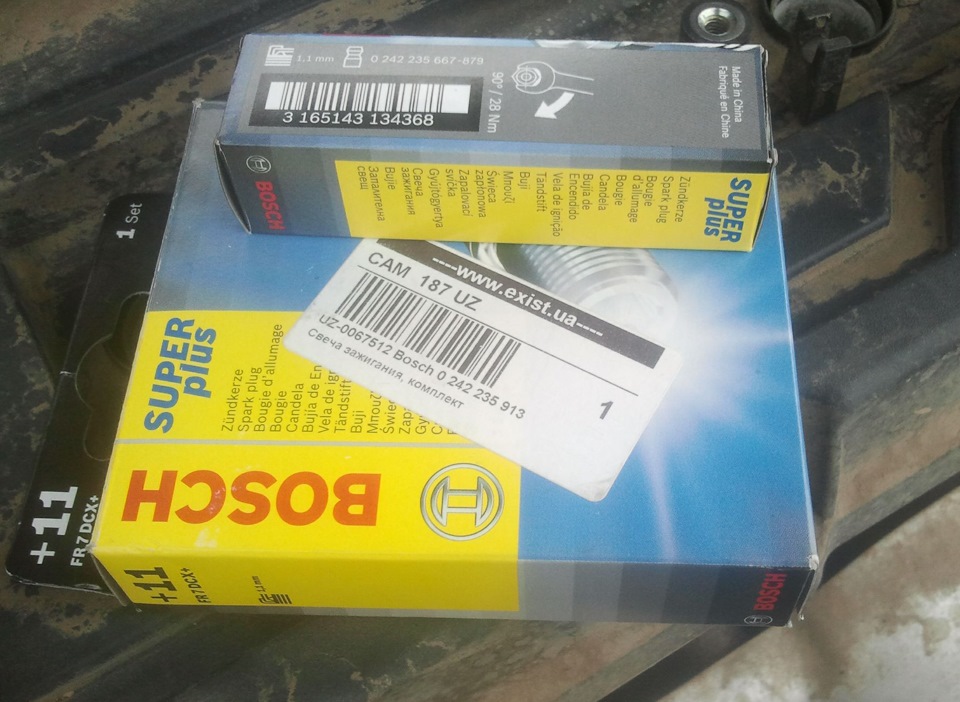Заміна свічок запалювання 1