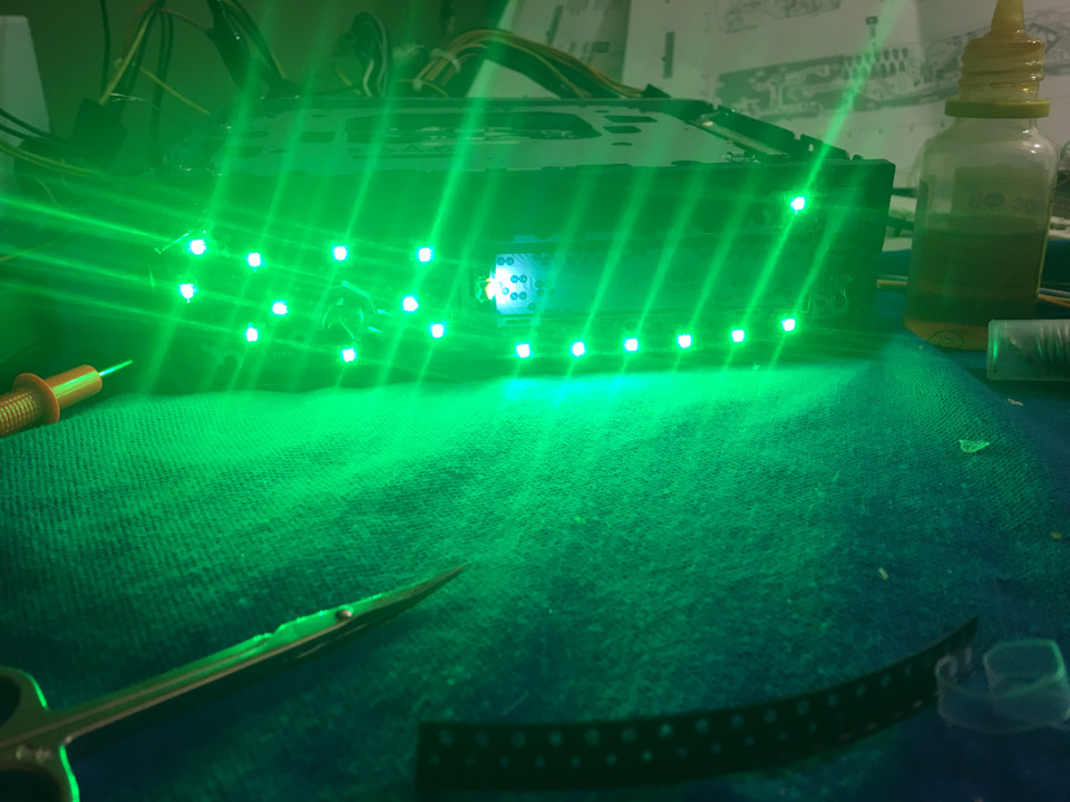 Пересвіт магнітоли Pioneer deh2000mp 2