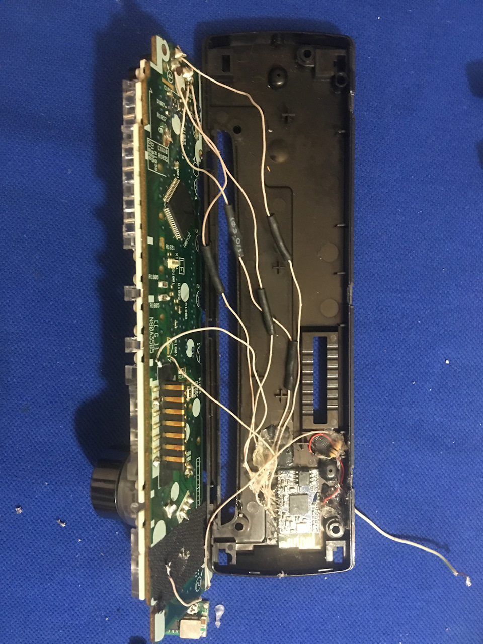 Установка BK8000L Bluetooth модуля в магнітолу Pioneer deh-2000mp 2