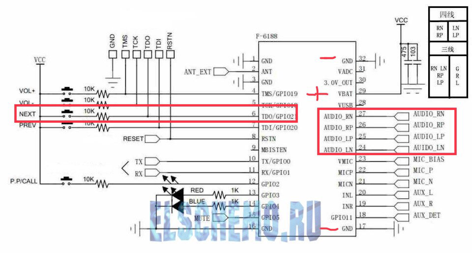 Установка BK8000L Bluetooth модуля в магнітолу Pioneer deh-2000mp 5