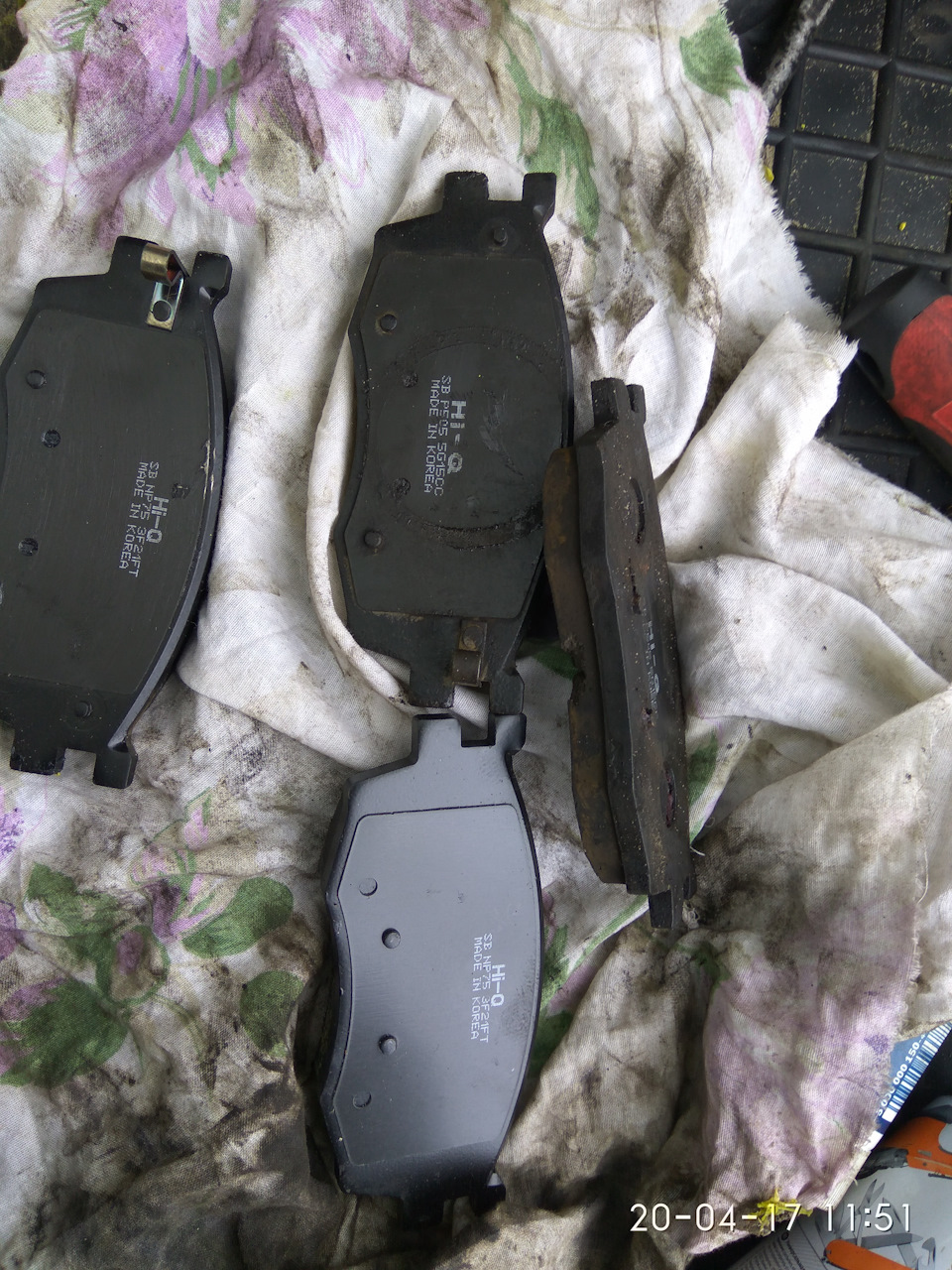 Заміна передніх гальмівних колодок та гальмівної рідини. 2