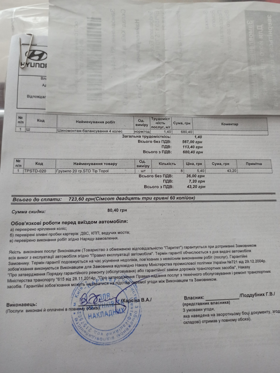 Заміна гуми на літню 1