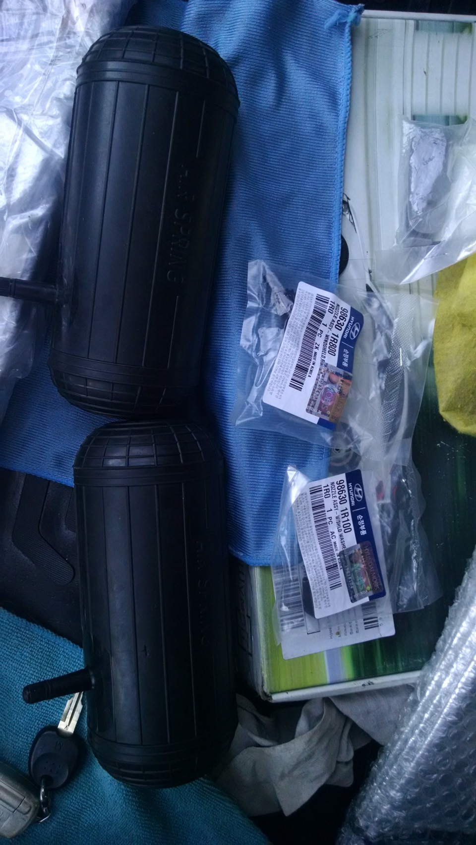 Повітряні подушки в задні пружини 1