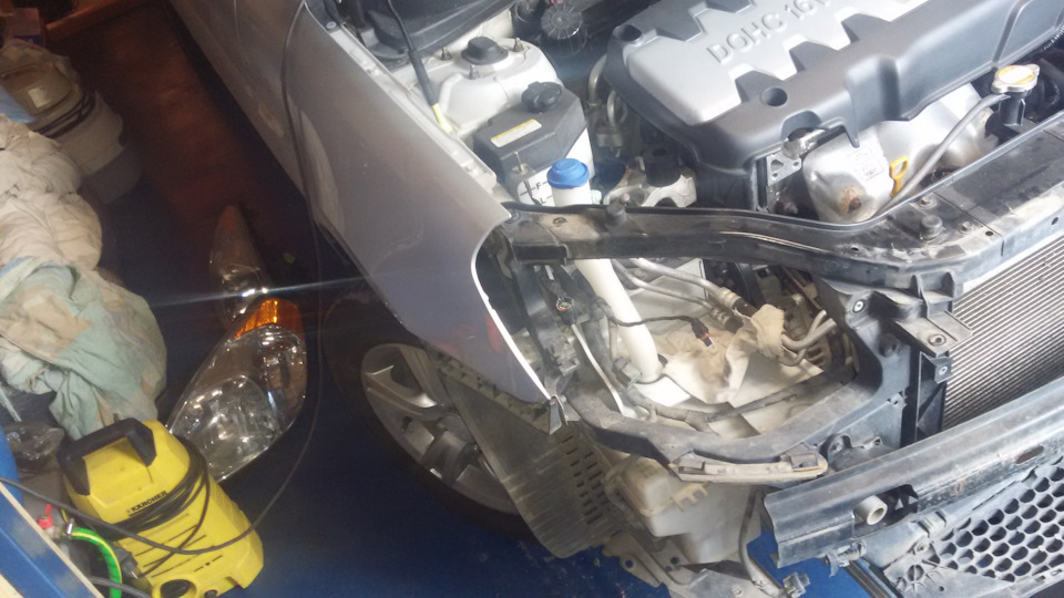 ( Архив 09.10.17 ) Установка DRL PHILIPS 12831ACCX1 ч1 3