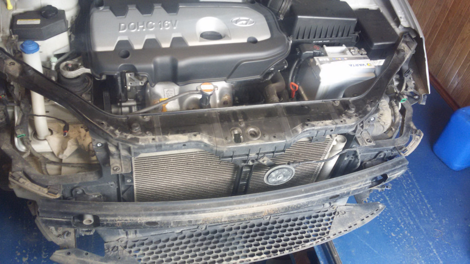 ( Архив 09.10.17 ) Установка DRL PHILIPS 12831ACCX1 ч1 4