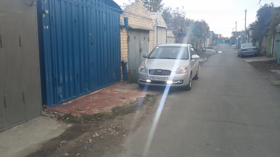 ( Архив 09.10.17 ) Установка DRL PHILIPS 12831ACCX1 ч2 4