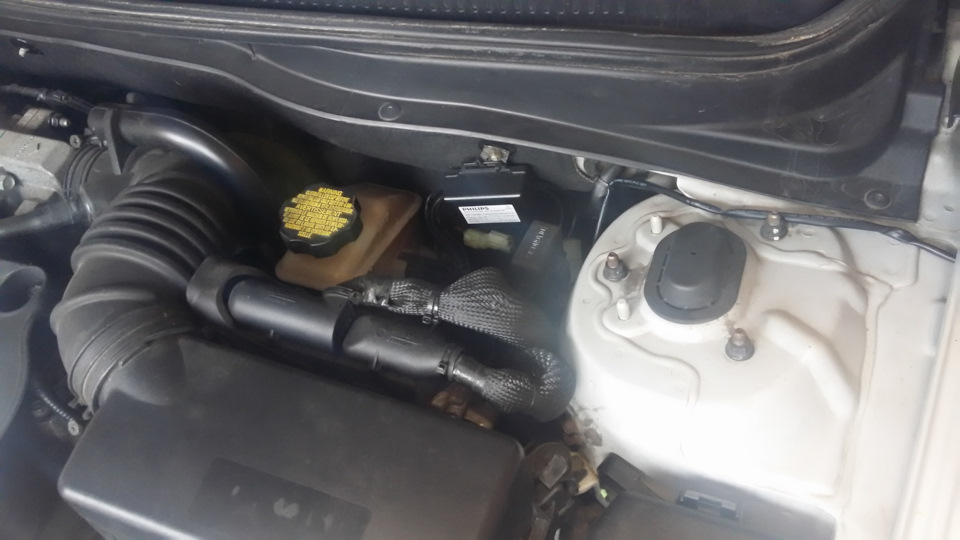 ( Архив 09.10.17 ) Установка DRL PHILIPS 12831ACCX1 ч2 1