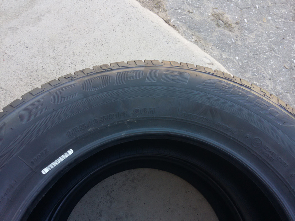 (Архів 3.04.16 ) Купівля покришок Bridgestone ecopia ep 150 185/65 r 14 та легкосплавні диски Lawu sl 219 R14 4x100 4