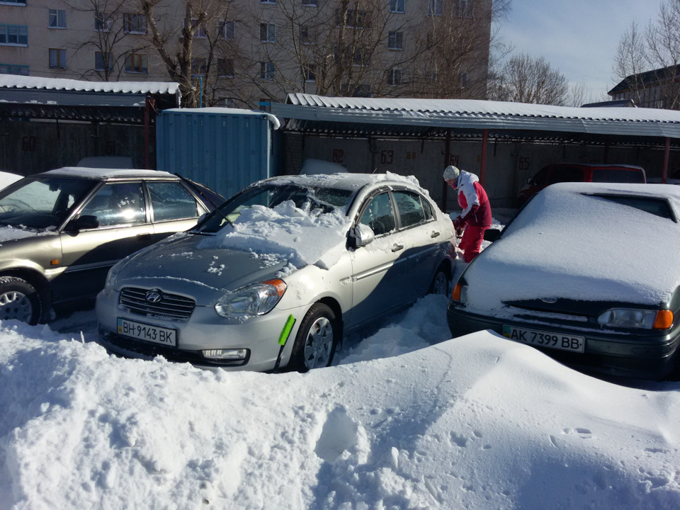 Перша зима з Акцентом у 2016 р. (архів 19.01.16) 1