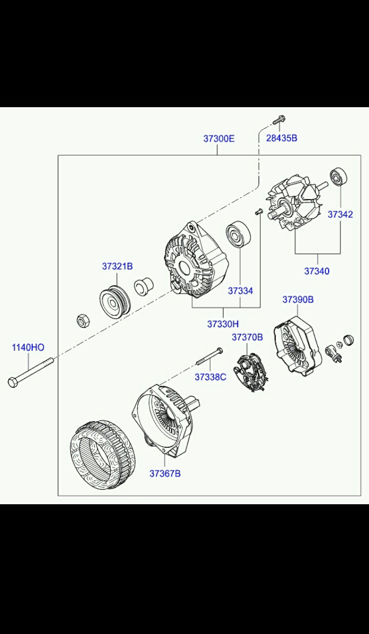 Help! Витратники генератора (1.5crdi) 2