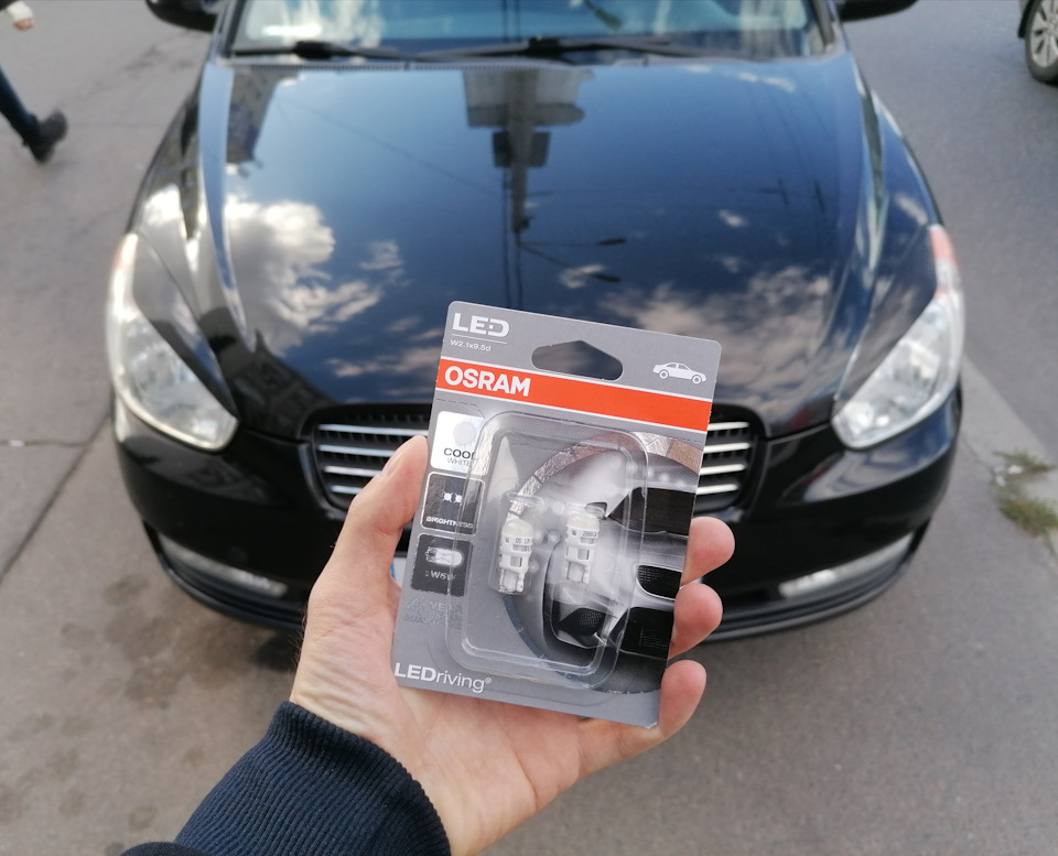 Led Osram у габарити 1