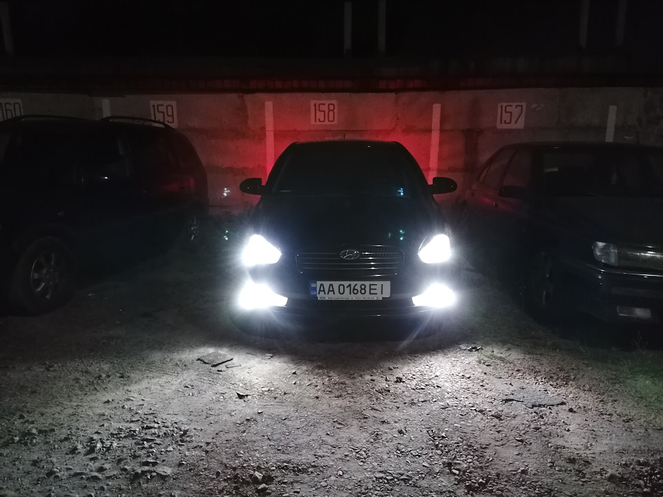 LEDи в туманки 1