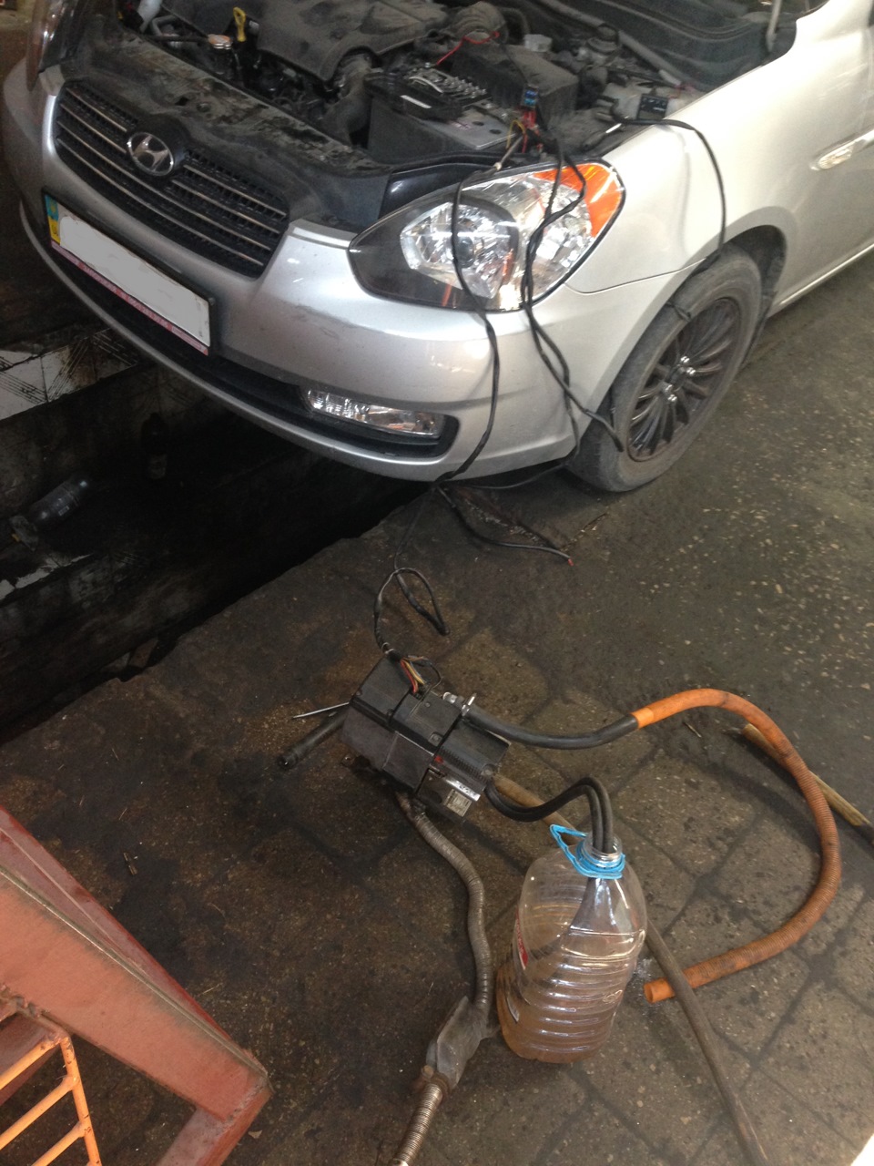 Моя подія літа! Перший пішов! Webasto Termo Top T на Hyundai Accent CRDI 1