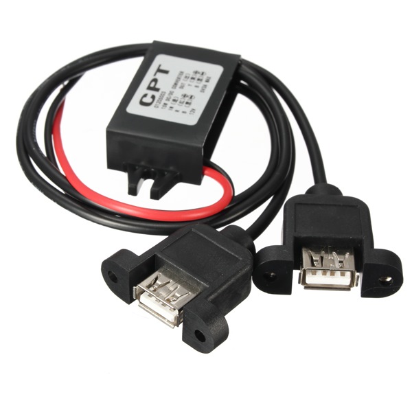Стаціонарні 2 USB для зарядки мобільних девайсів 1