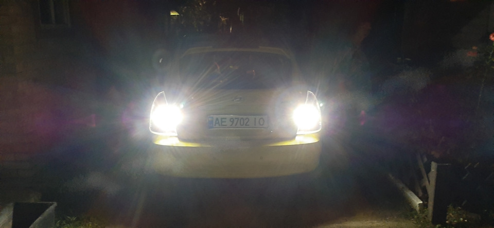 Led лампи в задній хід і підсвічування номера 4