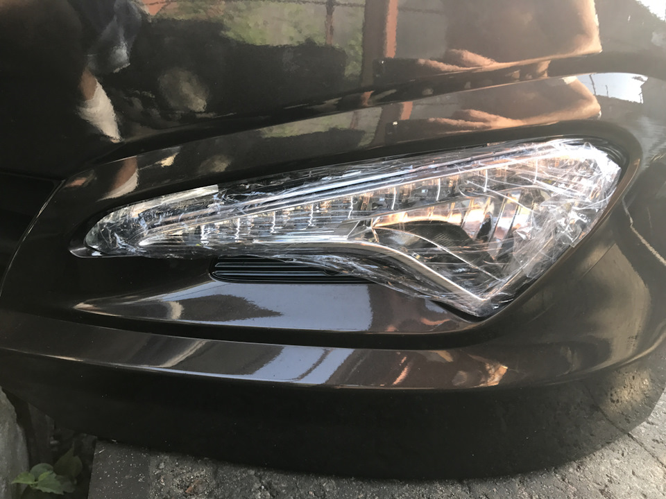 LED Протитуманні фари з денними ходовими вогнями LED-DRL для Accent 2015+ (Solaris) 1