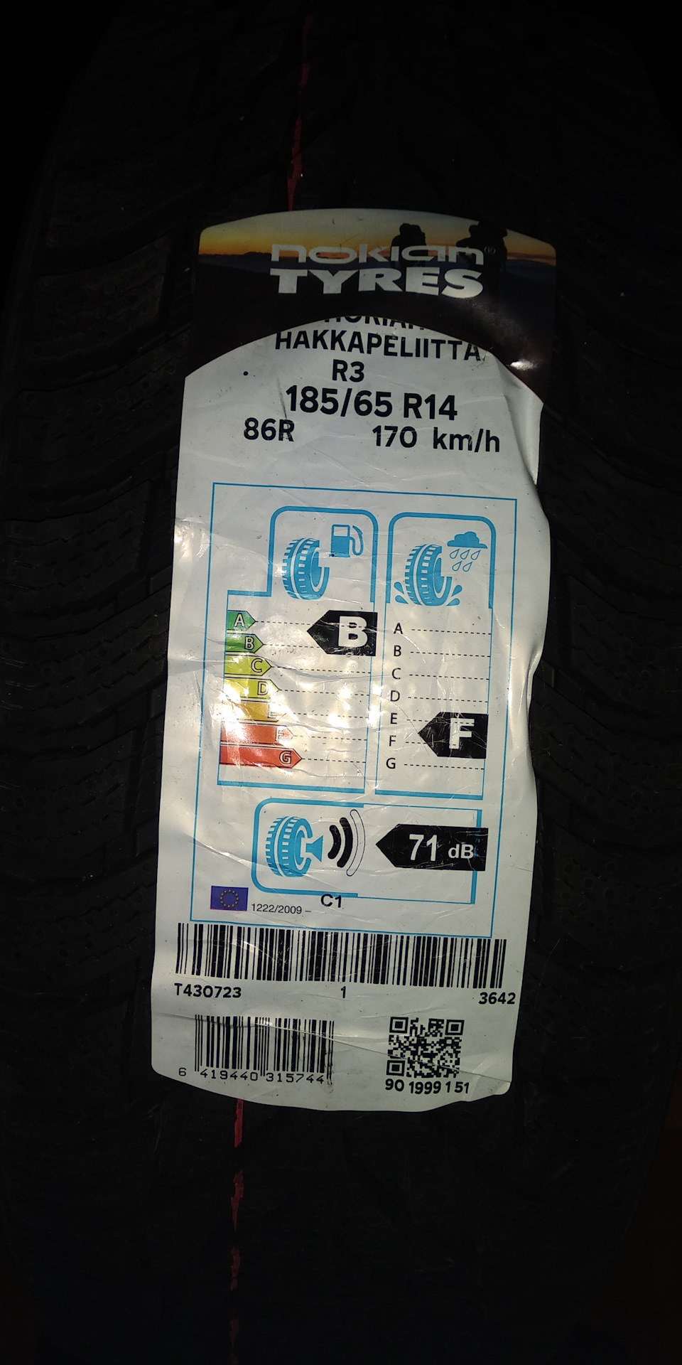 Зимове взуття nokian hakkapeliitta r3 1