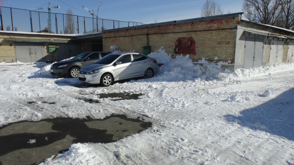 Звільнення зі снігового полону. 27 березня 2013 (наслідки, закінчення) 1