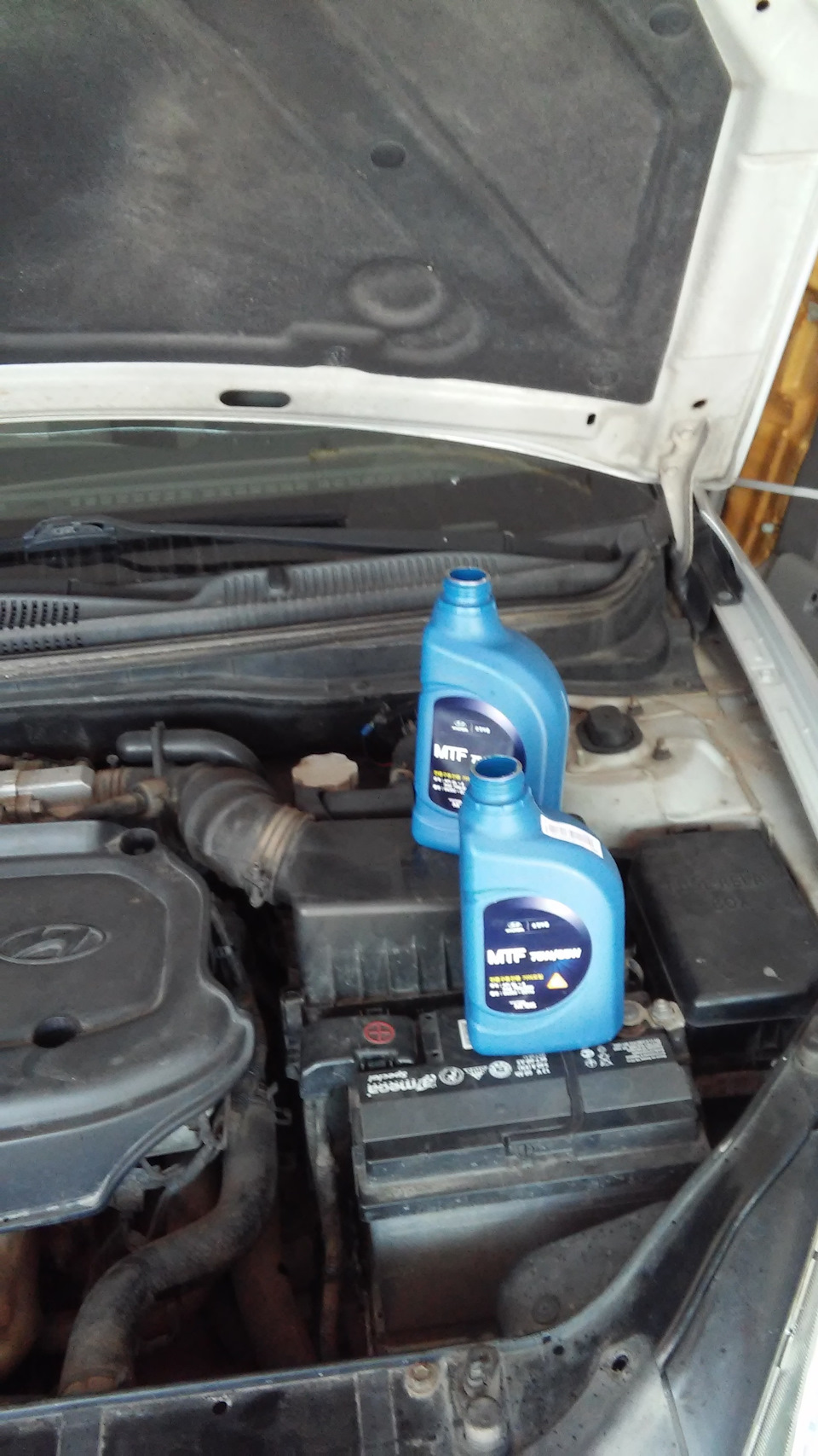 Заміна мастила МКПП Mobis Hyundai/KIA MTF 75W-85 GL-4 4