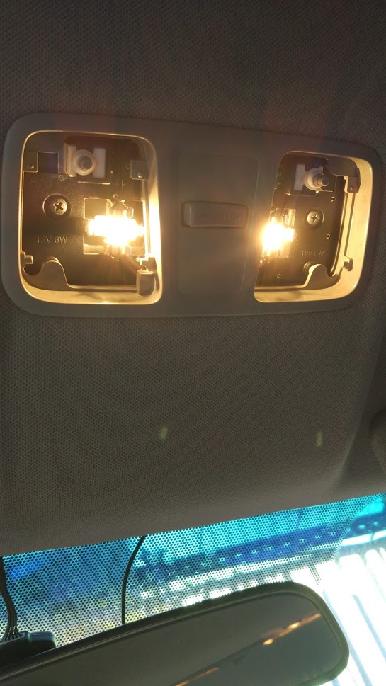 Led лампи для освітлення салону 2